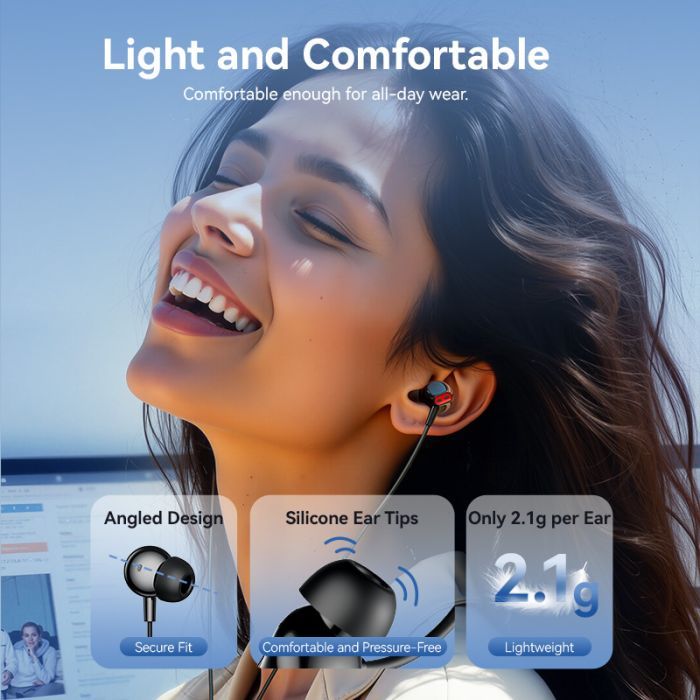Наушники Vention Echo Lite 3.5mm In-Ear Wired White (GBAWAV) изображение 7