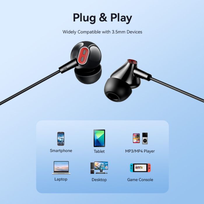 Наушники Vention Echo Lite 3.5mm In-Ear Wired White (GBAWAV) изображение 9