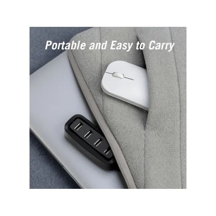 Концентратор Vention USB 2.0 to 4xUSB 2.0 0.15m black (VAS-J43-B015) изображение 9