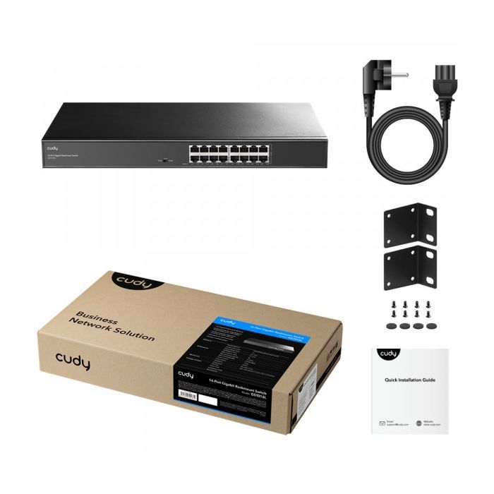 Коммутатор сетевой Cudy GS1016L изображение 4