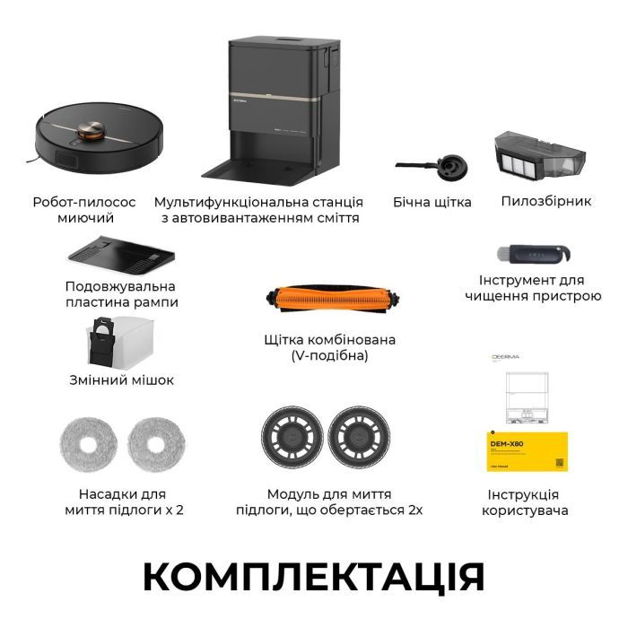 Пылесос Deerma X80 Ultra (DEM-X80ULTRA) изображение 11