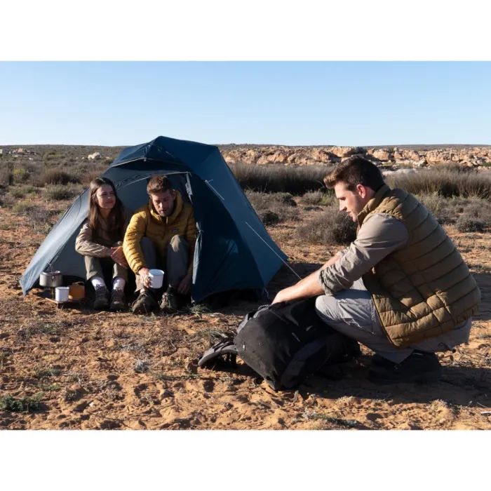 Палатка Naturehike надлегкий тримісний з футпринтом Cloud Up 3 UL NH18T030-T-T, 20D, темно-синій (6927595783290) изображение 9