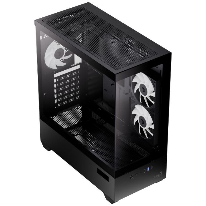 Корпус для ПК AeroCool P500D Digi-G-BK-v1 Black (ACCM-PN07033.11) изображение 4