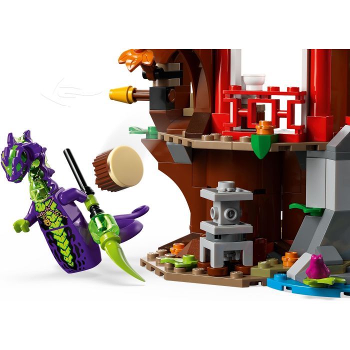 Конструктор LEGO Ninjago Автомобильная битва ниндзя у дома на дереве (71857) изображение 4