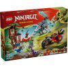 Конструктор LEGO Ninjago Автомобильная битва ниндзя у дома на дереве (71857)