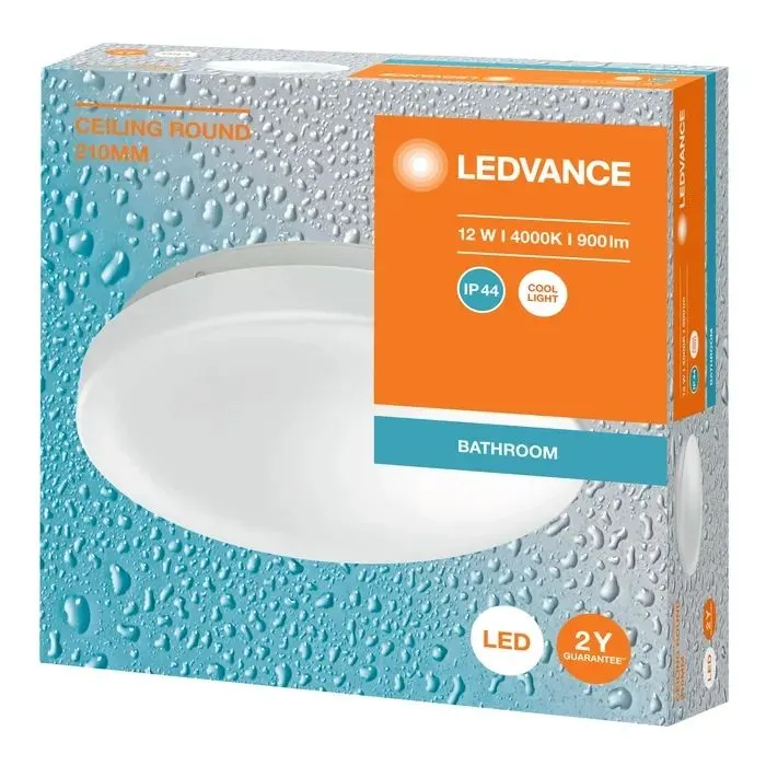 Світильник LEDVANCE CEILING ROUND 210 12W 840 IP44 (4099854105791) зображення 4