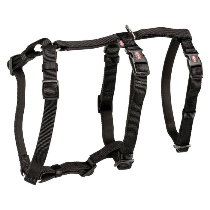 Шлей для собак Trixie S-M 40-65 см 15 мм черная (4047974130926)