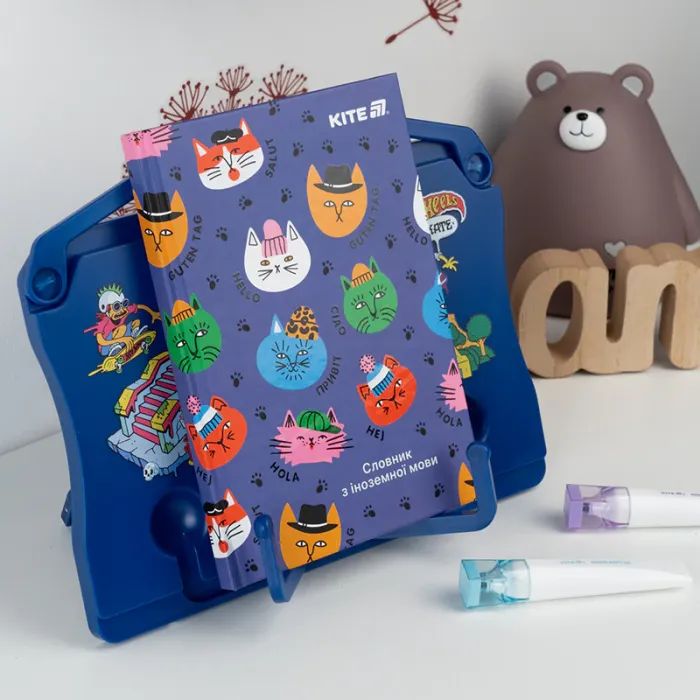 Підставка для книг Kite Hot Wheels, пластикова (HW25-391) зображення 4