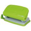 Діркопробивач Economix пластиковий з лінійкою, до 10 аркушів салатовий (E40133-13)
