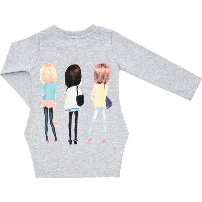 Платье детское Breeze с карманами (16593-116G-gray) изображение 3