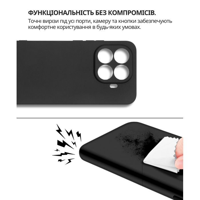 Чехол для мобильного телефона BeCover silicone Xiaomi 15T Pro Black (714861) изображение 6