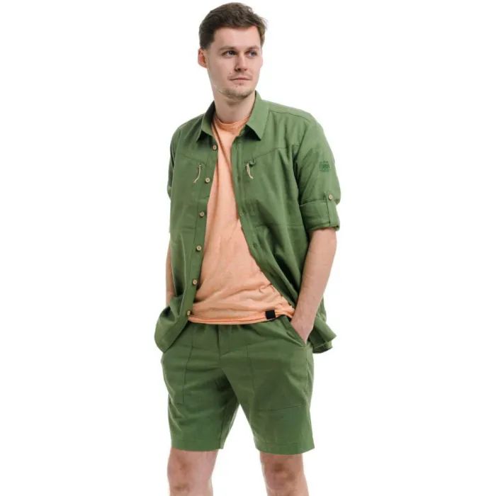 Сорочка Turbat Amazonka Hemp Mns bronze green L (012.004.4187)