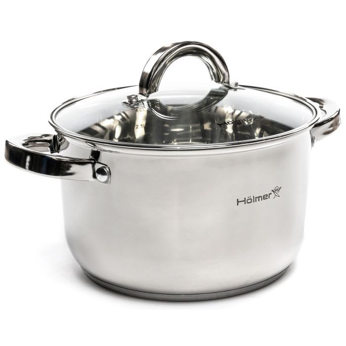 Кастрюля Hölmer з кришкою 3,6л (CR-18435-SS) изображение 3