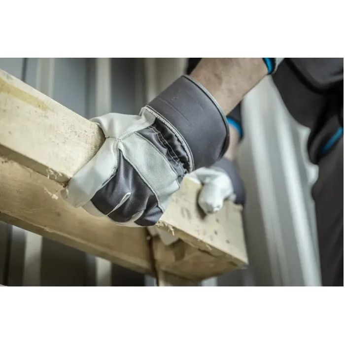 Захисні рукавиці Hoegert SALZACH HT5K732-9 шкіряні графіт, 9 (HT5K732-9) зображення 3