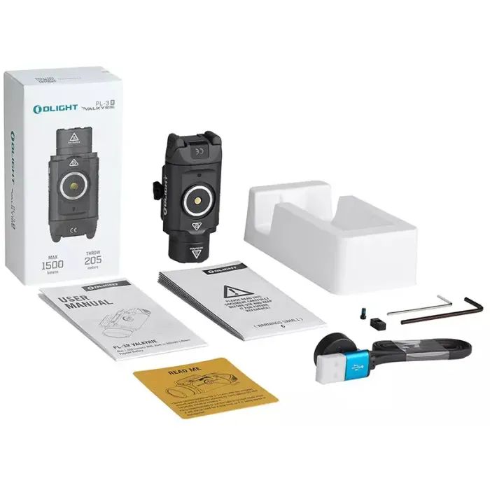 Фонарь Olight PL-3R Valkyrie Black (0.0002.0081) изображение 9