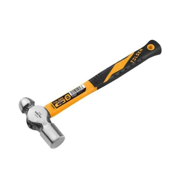 Молоток Tolsen рихтовщика 900гр, ручка стекловолокно (25025)
