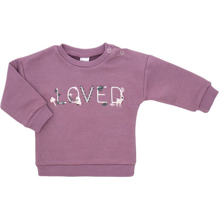 Спортивный костюм детский Soft Kids LOVED (111-74G-lilac) изображение 2