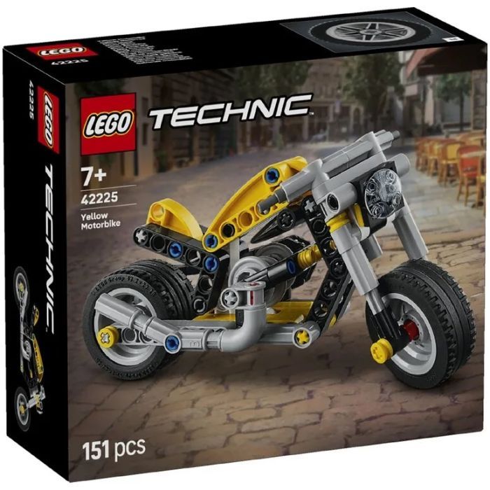 Конструктор LEGO Technic Желтый мотоцикл (42225)