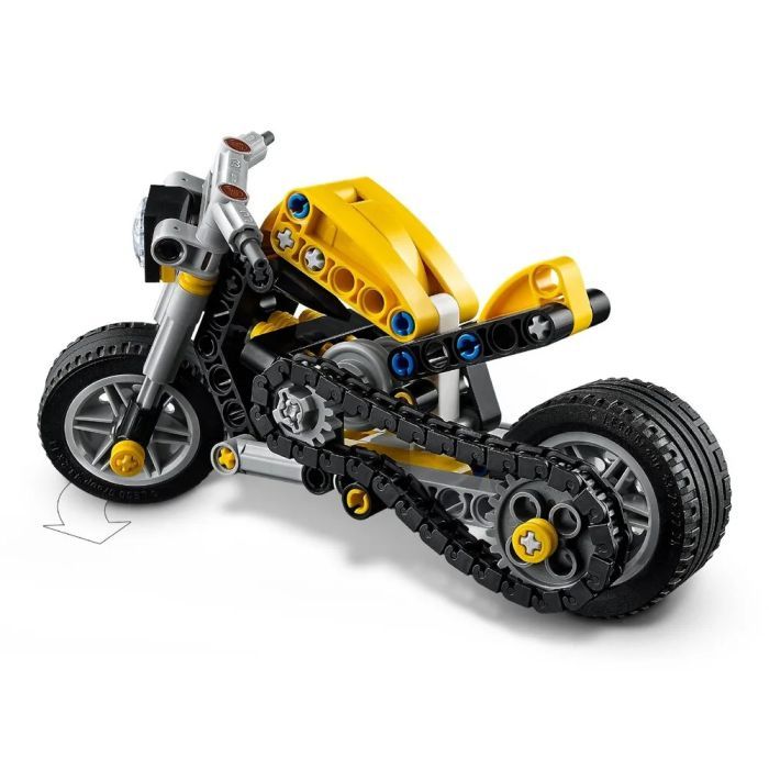 Конструктор LEGO Technic Желтый мотоцикл (42225) изображение 6