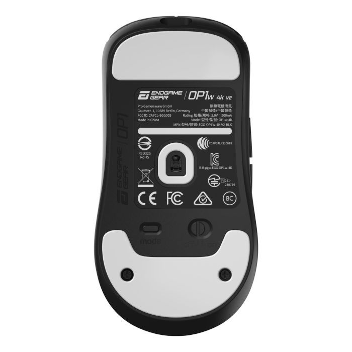 Мышка Endgame Gear OP1 4k v2 Wireless Transparent black (PGW-EG-MOU-073) изображение 8