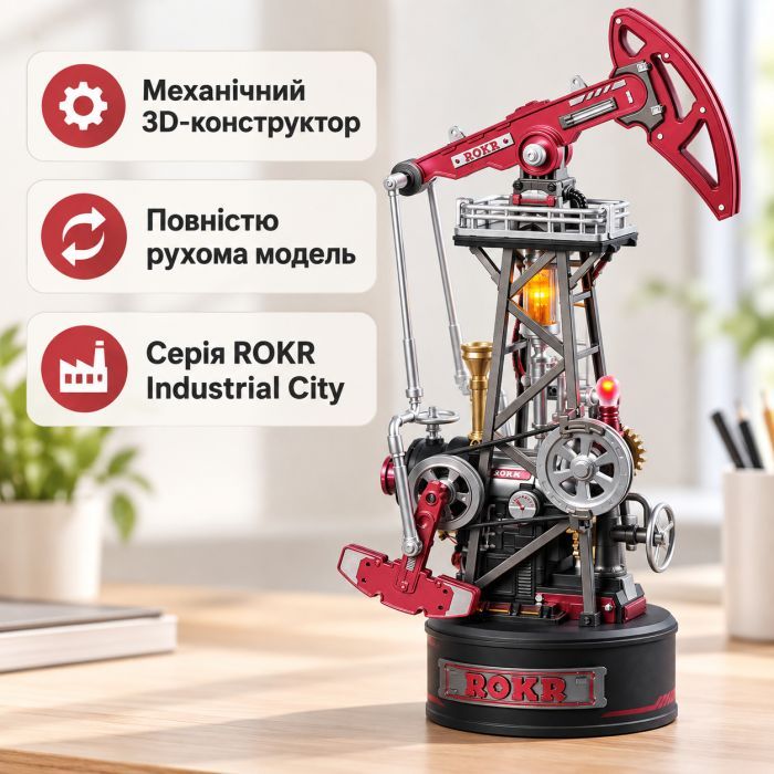 Конструктор Robotime Rokr 3D Екстрактор олії (CGL03) зображення 3