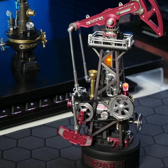 Конструктор Robotime Rokr 3D Экстрактор масла (CGL03) изображение 9