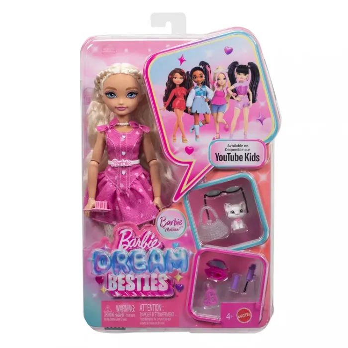 Кукла Barbie Dream besties Малибу Новый аутфит (JKP50) изображение 7