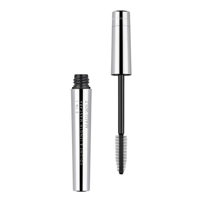 Тушь для ресниц Malu Wilz 2in1 Volume & Length Mascara 01 - Pitchy Black (4060425026968)