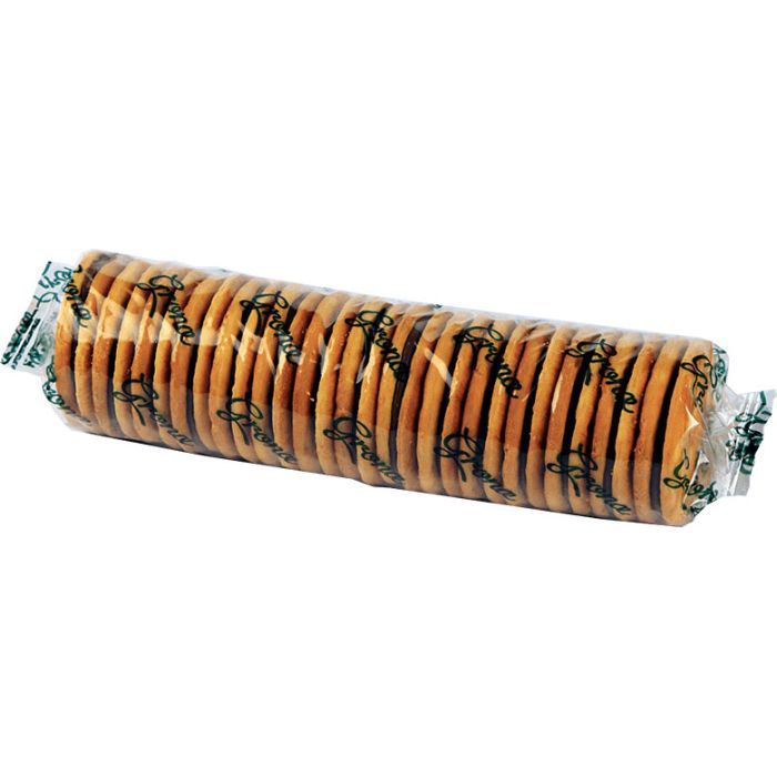 Печенье Grona затяжное Сэндвич – Наполеон с шоколадно-апельсиновым вкусом 5. 2 кг тубус (4820258642175)