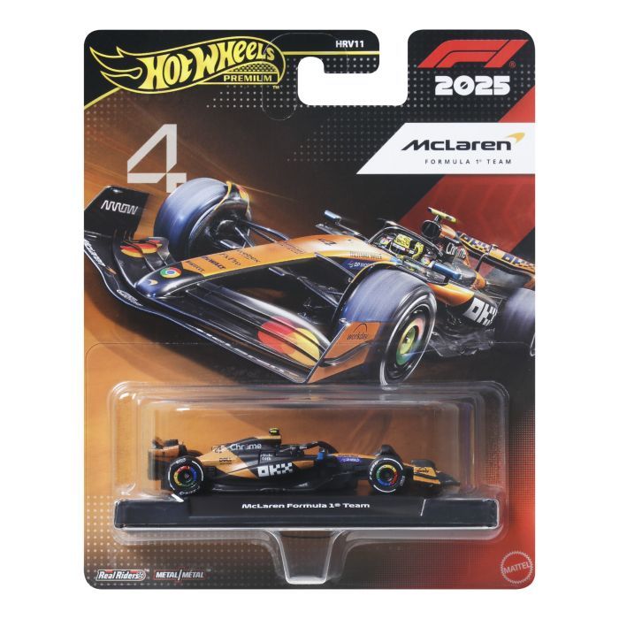 Машина Hot Wheels Formula 1 McLaren Lando Norris 4 (JKD88) изображение 6