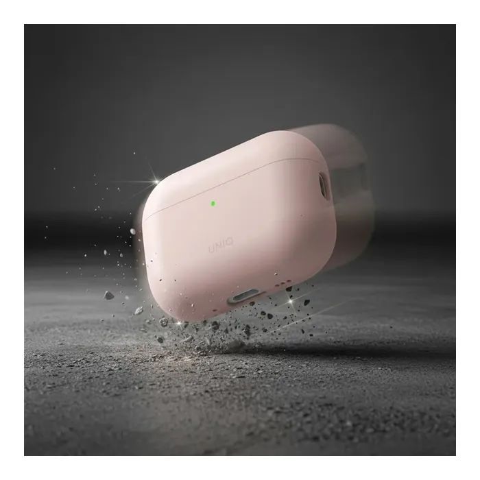 Чехол для наушников Uniq Lino для AirPods Pro 3 gen Silicone Pink (8886463696873) изображение 10