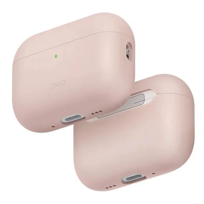 Чехол для наушников Uniq Lino для AirPods Pro 3 gen Silicone Pink (8886463696873)