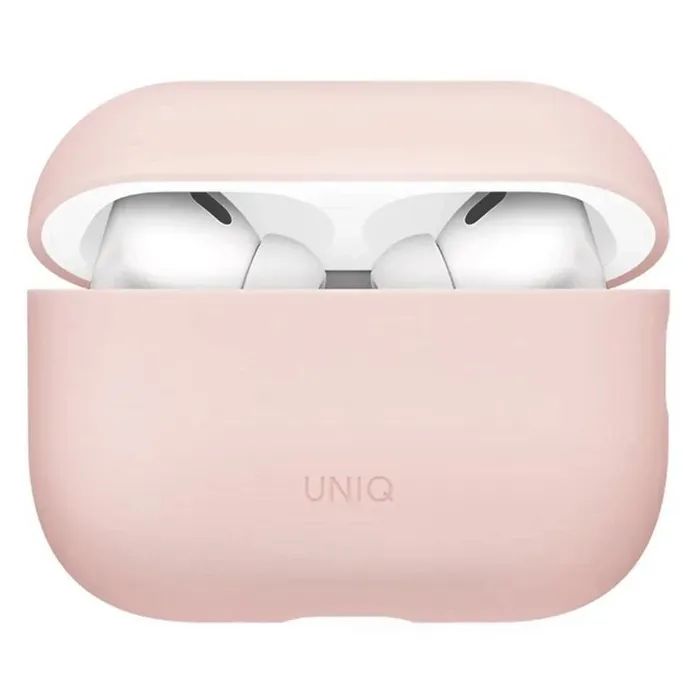 Чехол для наушников Uniq Lino для AirPods Pro 3 gen Silicone Pink (8886463696873) изображение 2