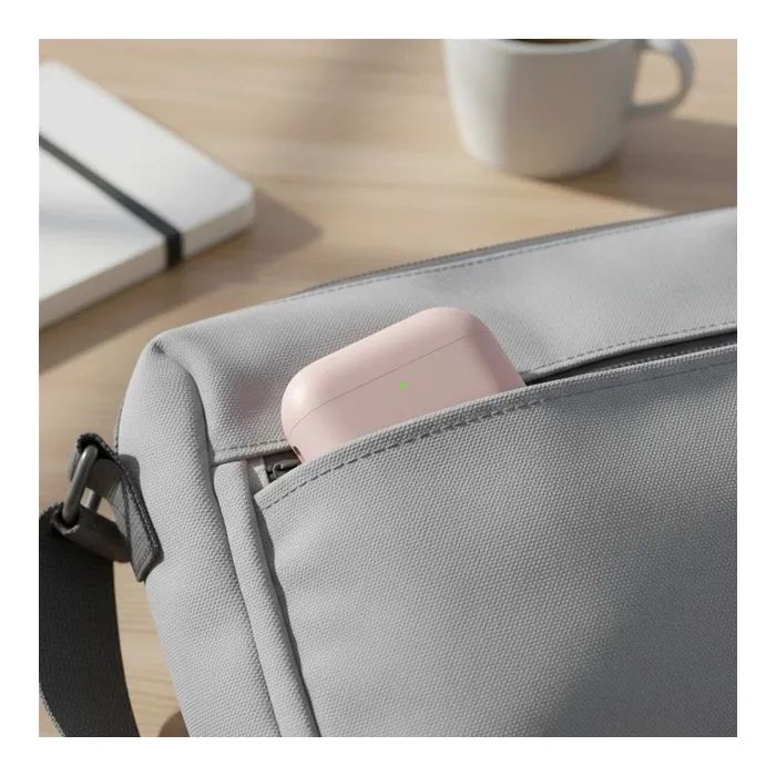 Чехол для наушников Uniq Lino для AirPods Pro 3 gen Silicone Pink (8886463696873) изображение 9