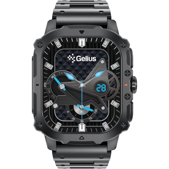 Смарт-годинник Gelius Tactical Heavy (GP-SW016) Silver Titan (2099901019103) зображення 2
