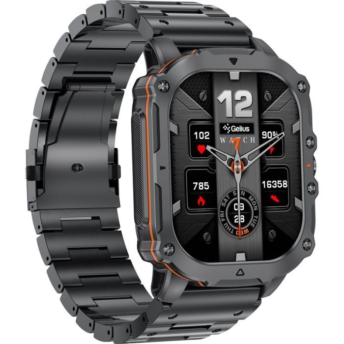 Смарт-годинник Gelius Tactical Heavy (GP-SW016) Silver Titan (2099901019103) зображення 5