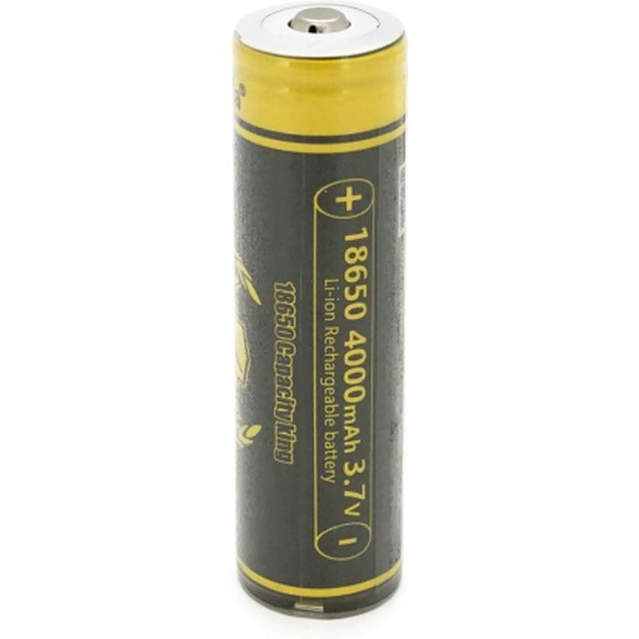Акумулятор 18650 4000mah (3800-4000mah), Protected, 3.7V(2.75-4.2V) Liitokala (King-4000PCB)