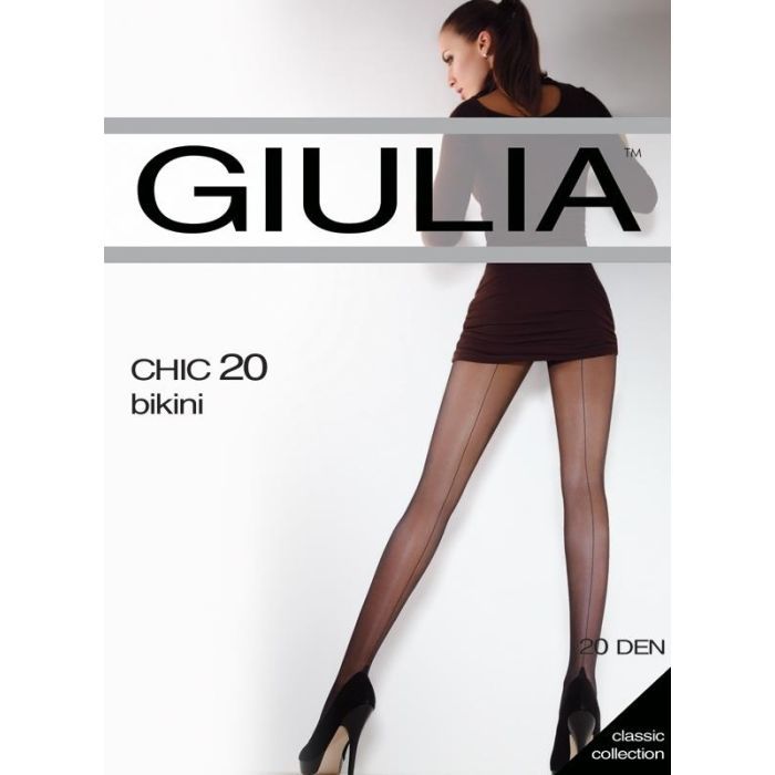 Колготы Giulia Chic Bikini 20 Den Daino - 2 (4820040109749)