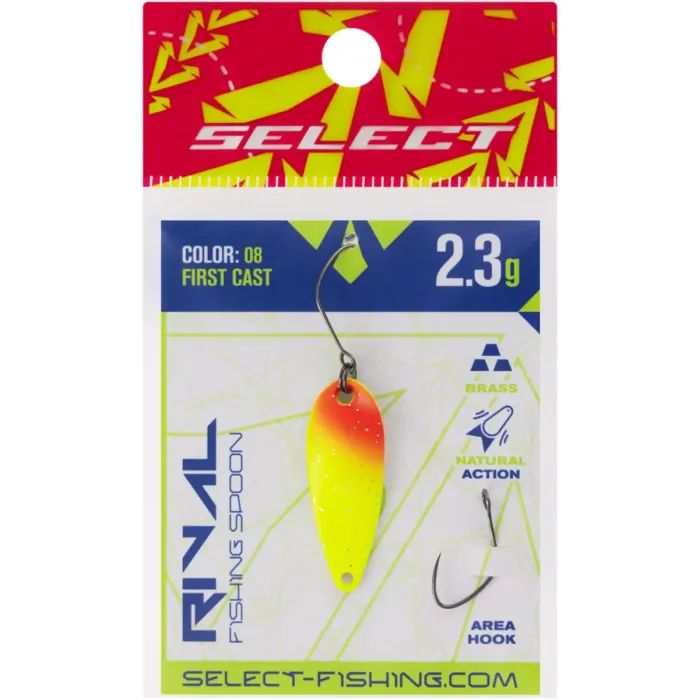 Блесна Select Rival 2.3g 30mm 17 DarkSpace Chartreuse (1870.80.16) изображение 2