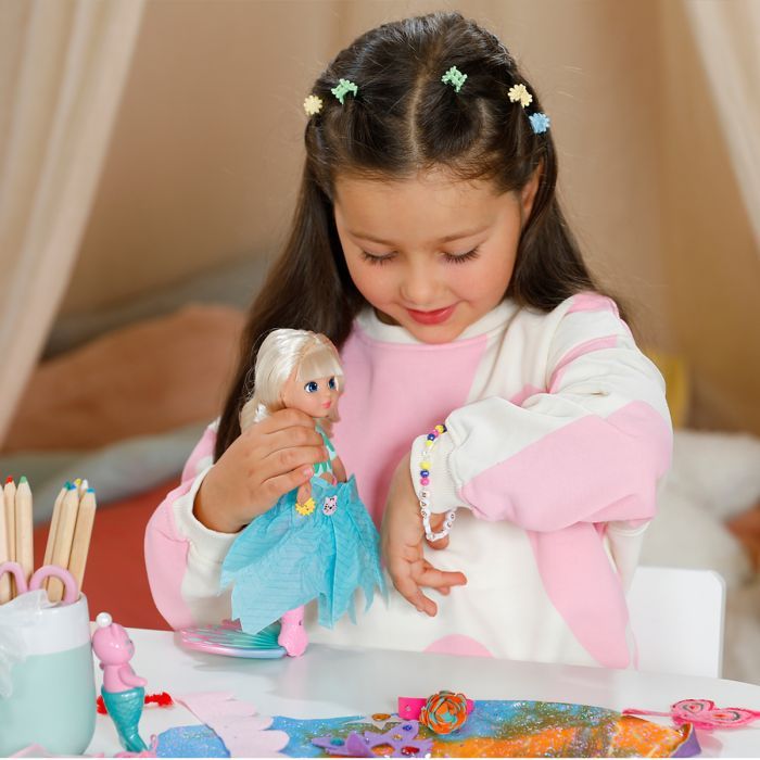 Кукла Zapf Baby Born серии Glam Up – Русалочка Спаркл 28 см (871737) изображение 8