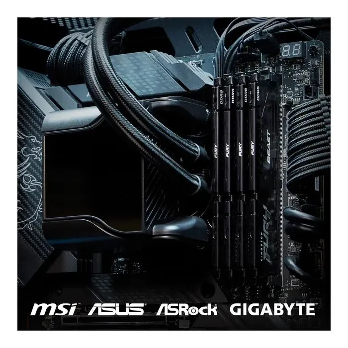 Модуль памяти для компьютера DDR5 8GB 5600 MHz Beast AM5 Black Fury (KF556C36BBE-8) изображение 8