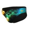 Плавки Arena Vibrant Swim Briefs 008940-550 чорний 90 (3468337526988) изображение 7
