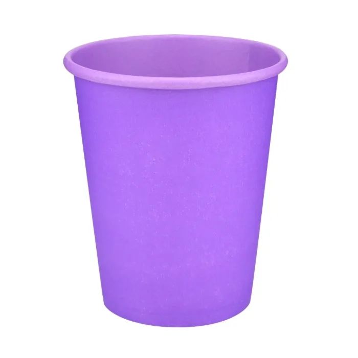 Стакани одноразові Buroclean LAVANDA CUP паперові 270 мл 50 шт (1080051)