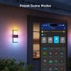 Светильник Govee H7078 Smart Outdoor Wall light, RGBICWW, IP65, WI-FI/Bluetooth, білий (H7078CD1) изображение 2