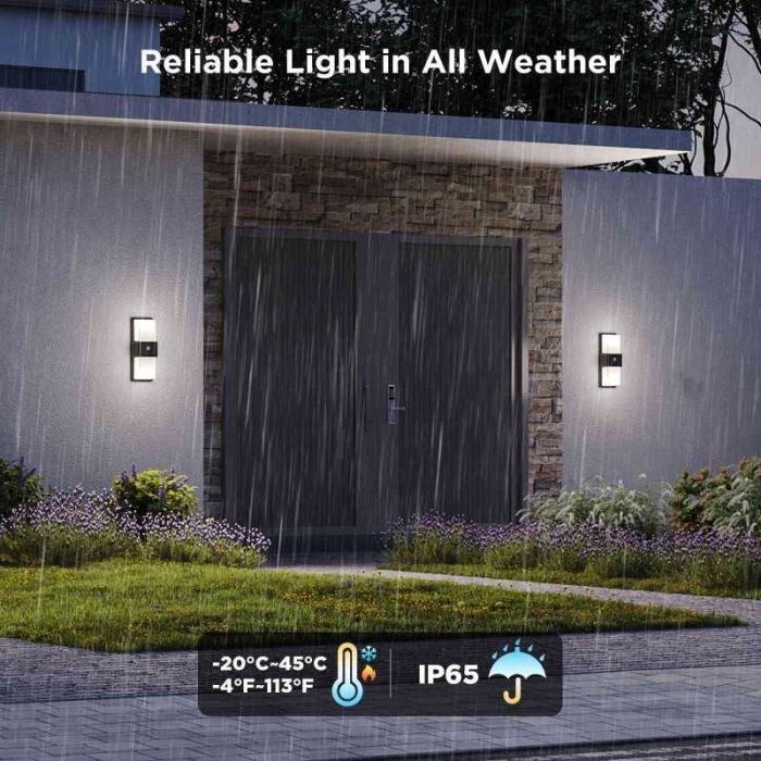 Светильник Govee H7078 Smart Outdoor Wall light, RGBICWW, IP65, WI-FI/Bluetooth, білий (H7078CD1) изображение 7
