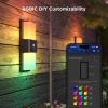Светильник Govee H7078 Smart Outdoor Wall light, RGBICWW, IP65, WI-FI/Bluetooth, білий (H7078CD1) изображение 8