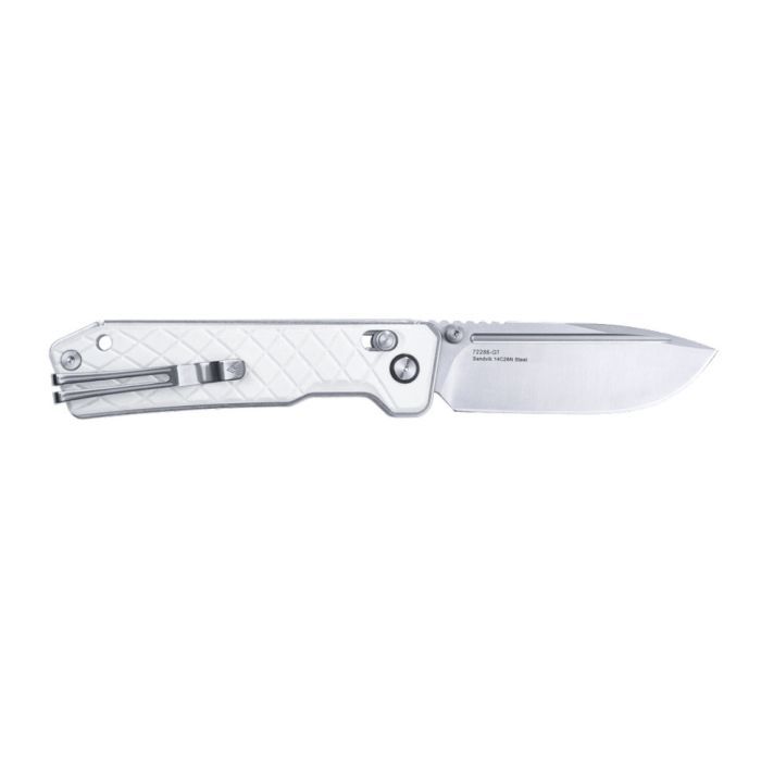 Нож SRM Rubik 7228B 14C28N, White G10, Satin (7228B-GT2) изображение 3