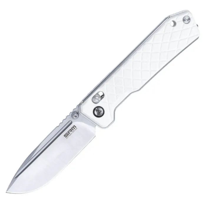 Ніж SRM Rubik 7228B 140Cr, Blue Micarta, Stonewash (7228B-ME2) зображення 3