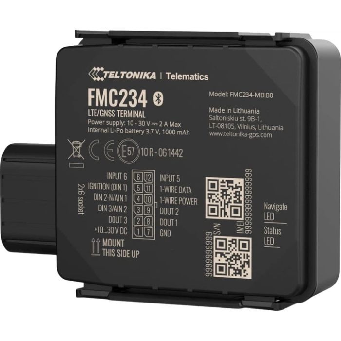 GPS-трекер для авто Teltonika FMC234 Advanced Tracker LTE (FMC234)