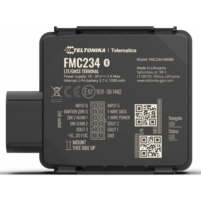 GPS-трекер для авто Teltonika FMC234 Advanced Tracker LTE (FMC234) зображення 2